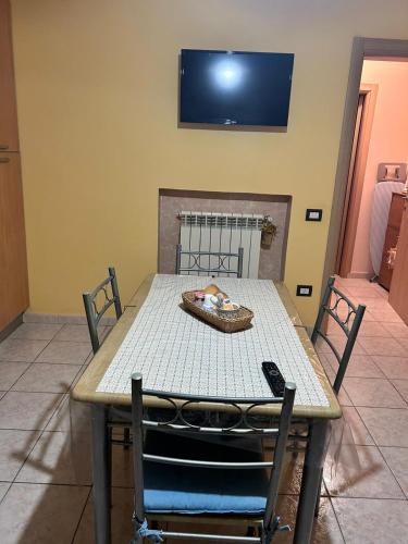 Koplietošanas atpūtas telpa ar TV, Residence San Martino Appartamento mini in Colle d' Anchise