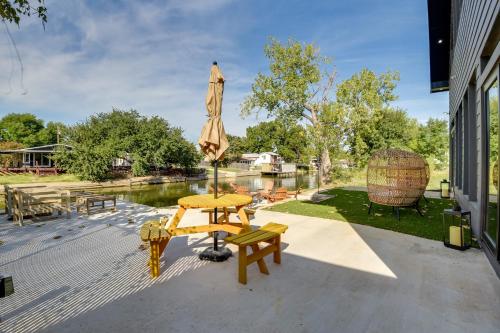 Waterfront Granbury Home with Electric Fireplace!