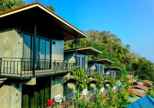 Hotelli välisilme, Ban Rabiengfah Resort in Wiang Kaen (Chiang Rai)