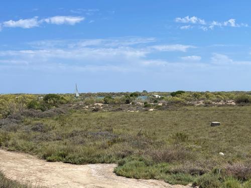 Chalet en primera línea de una planta con piscina privada y acceso directo a la playa