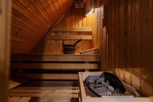 Sauna, Harenda Residence - Destigo Hotels in Guty