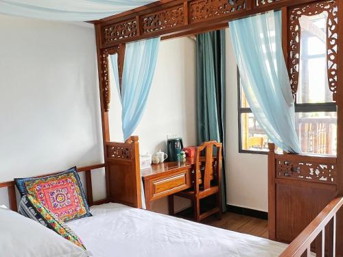 1 double bed