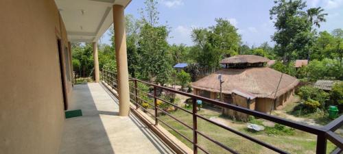 Hotellet från utsidan, Bardia Jungle Cottage in Bardiya
