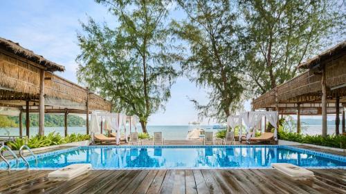 View, Eden Beach Resort in Koh Rong Sanloem