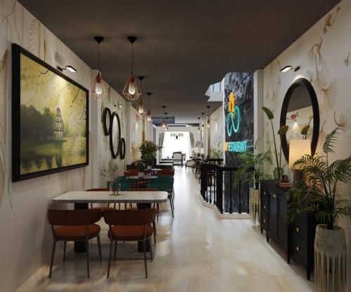 Restaurant, Awesome Hanoi Hostel  in Hanoi