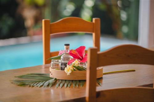 Παροχές, Evasion tropicale villa créole avec piscine et bungalow (Evasion tropicale villa creole avec piscine et bungalow) in Σεντ-Λούις