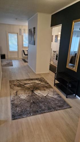 Indgang, Stylish apartment in town centre in Sotkamo