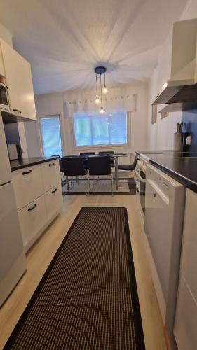 Køkken, Stylish apartment in town centre in Sotkamo