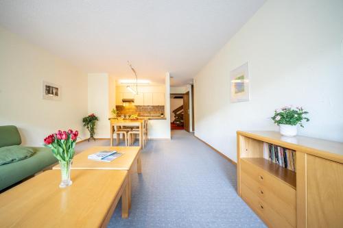 平面圖, PL 202 Lichtdurchflutete Wohnung mit grossem Balkon Richtung Scuol in 塔拉斯普