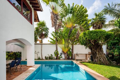 Villa tropically in Hotel Zone, Cancún (fotografie 2)