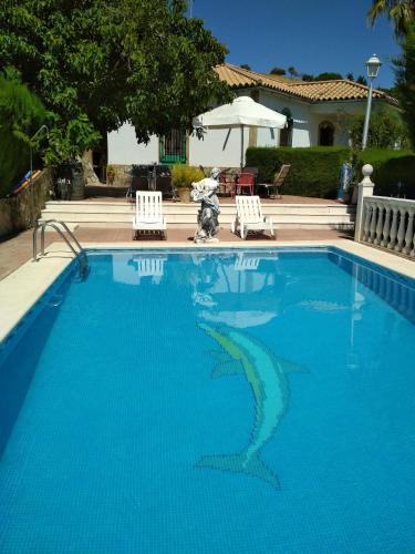 4 bedrooms villa with private pool enclosed garden and wifi at Prado del Rey