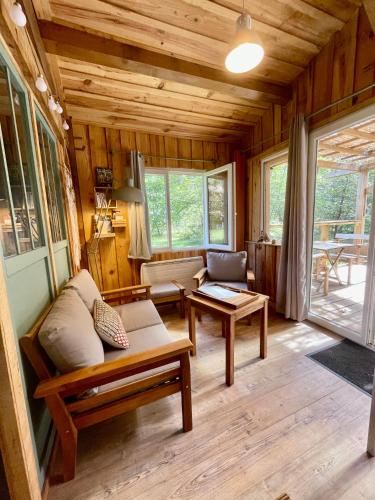 Cabane de charme en pleine forêt - Domaine Temali - Location saisonnière - Labouheyre