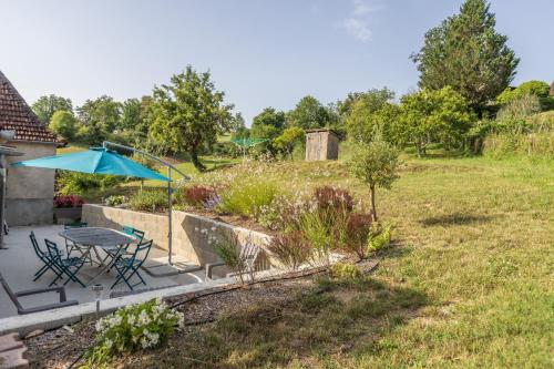 花園, Gîte de la Gare aux Fleurs (Gite de la Gare aux Fleurs) in 美薩