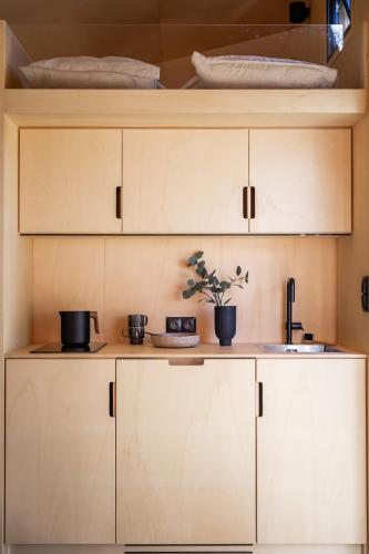 Küche, Modern Tiny House in Årnes