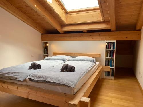 Attic in the Alps in Luzein