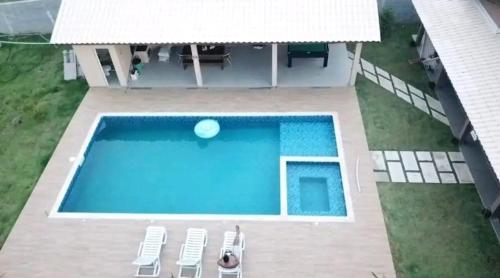 CHÁCARA ALTO PADRÃO MAIRINQUE Piscina com aquecimento Solar