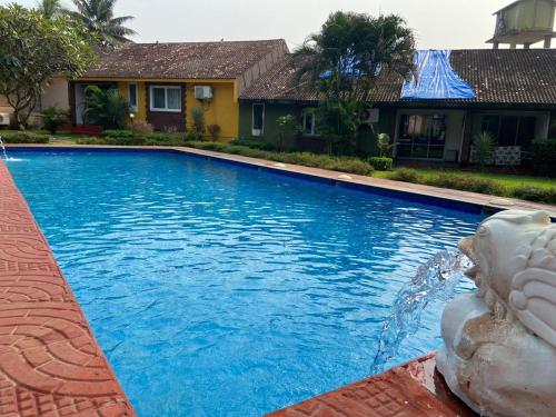 3 bhk luxury villa with pool ajuna