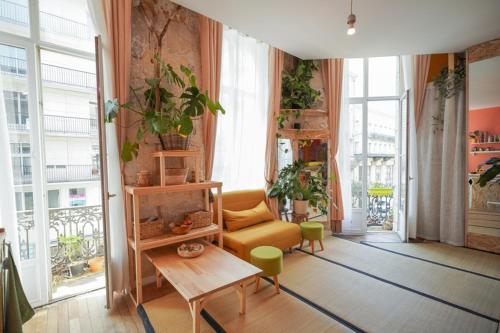Charmant studio lumineux, minimaliste et végétal - Location saisonnière - Bordeaux