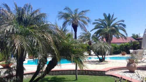2 bedrooms appartement at Lago 400 m away from the beach with shared pool enclosed garden and wifi