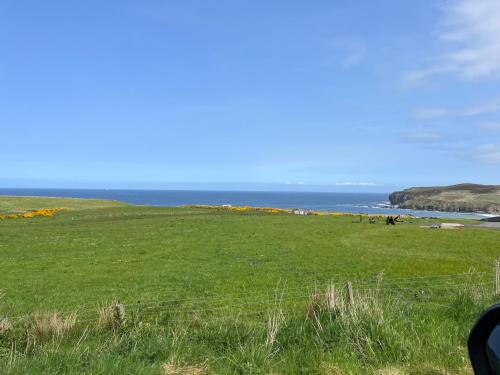 Pentland view croft with a sea view