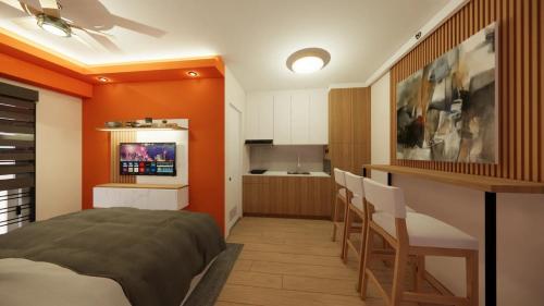 Near Manila Airport, MAILZ HOMEZ COZY Hotel Style Studio Condo, Avida Towers Sucat, Full Kitchen, Swimming Pool, WIFI, 5G Near Manila Airport, MAILZ HOMEZ COZY Hotel Style Studio Condo, Avida Towers Sucat, Full Kitchen, Swimming Pool, WIFI, 5G