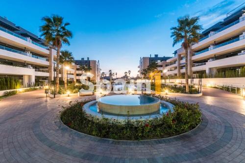 Exterior view, Flamenca village Swimming Pool views 2 bedroom ground floor with garden in Torrevieja