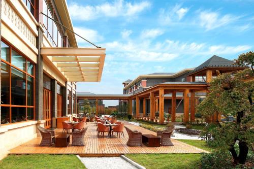 Étterem, Four Points by Sheraton Chengdu, Anren in Dayi Melegvízű Forrás Környéke
