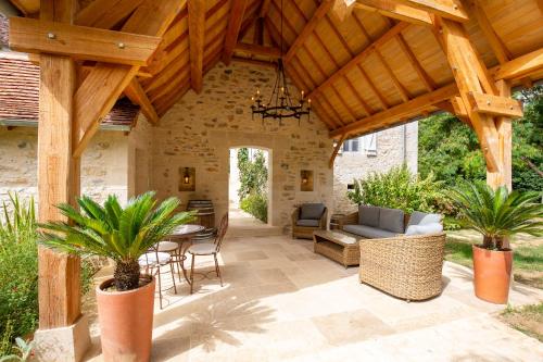 Vannas istaba, Le Moulin sur Célé - Luxury Villas with Private Pool (Le Moulin sur Cele - Luxury Villas with Private Pool) in Saint-Sulpice (Midi-Pyrenees)