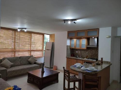 Kitchen, apartosuite Sabana Grande near Universidad Central de Venezuela