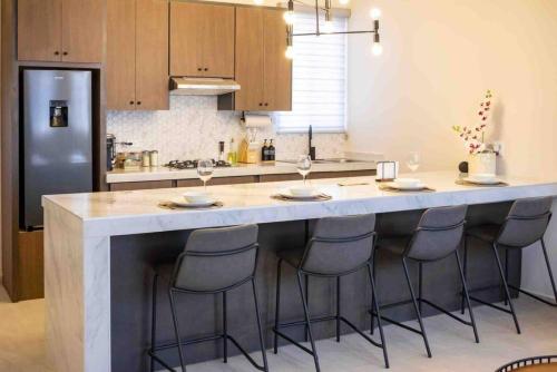 Konyha, New Casa San Felipe with Gated Parking at Casas Sanblu in Ensenada