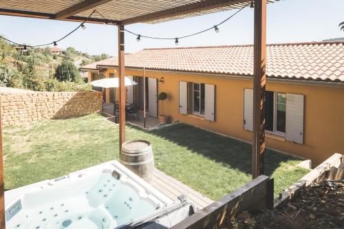 Maison chaleureuse 3 chambres avec jacuzzi LE CLOS DES GAMBINS