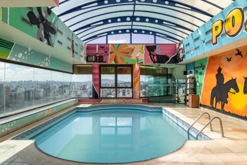 Swimming pool, Blue Tree Towers Millenium Porto Alegre in Porto Alegre