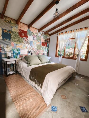 1 double bed