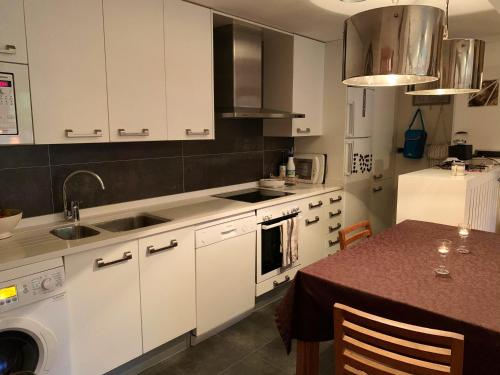 3 bedrooms appartement with shared pool enclosed garden and wifi at Panticosa 2 km away from the slopes