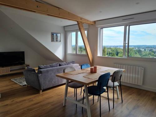 Appartement avec vue - Location saisonnière - Fougères