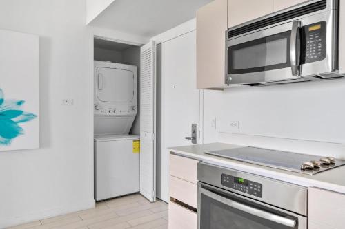Modern one bedroom rental at Beach Walk Resort 17th floor Miami in Hollywood, USA