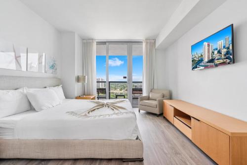 Modern one bedroom rental at Beach Walk Resort 17th floor Miami
