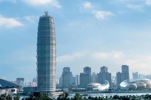 Exterior view, JW Marriott Hotel Zhengzhou in Erqi