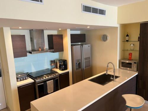 Cucina, Hermoso y cómodo apartamento con vista al mar (Hermoso y comodo apartamento con vista al mar) in Panama