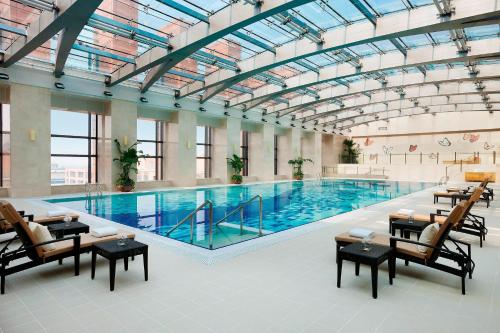 Swimming pool, The Imperial Mansion, Beijing Marriott Executive Apartments near National Museum Of China