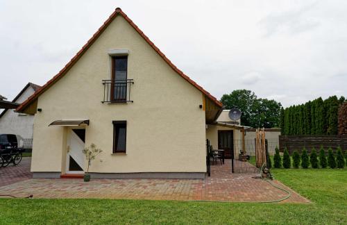 A szálláshely kívülről, Ferienhaus am Gurkenradweg in Lubbenau
