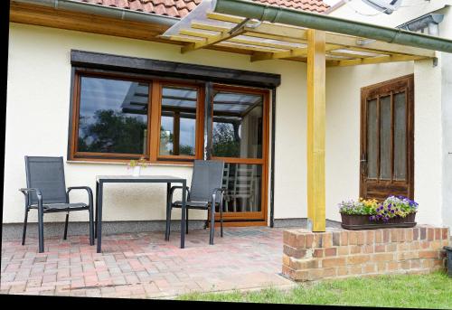A szálláshely kívülről, Ferienhaus am Gurkenradweg in Lubbenau
