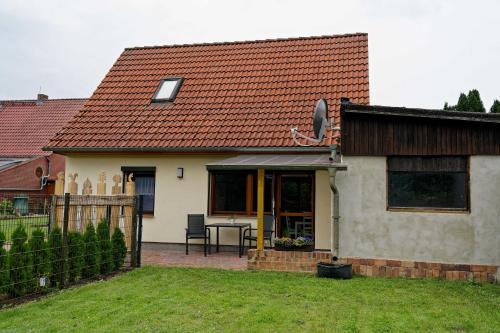 A szálláshely kívülről, Ferienhaus am Gurkenradweg in Lubbenau