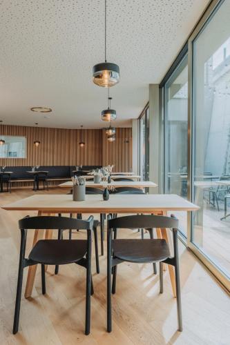 Étterem, Montreux Youth Hostel in Veytaux