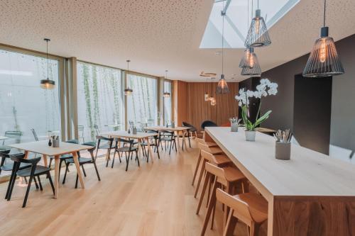 Étterem, Montreux Youth Hostel in Veytaux