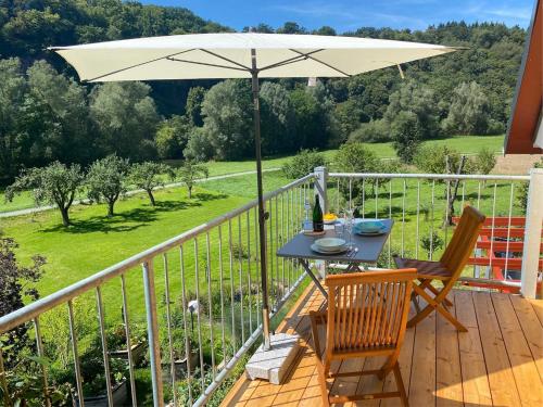 Kleine-Radoase Ferienwohnung mit Super- Aussicht - Apartment - Weilburg