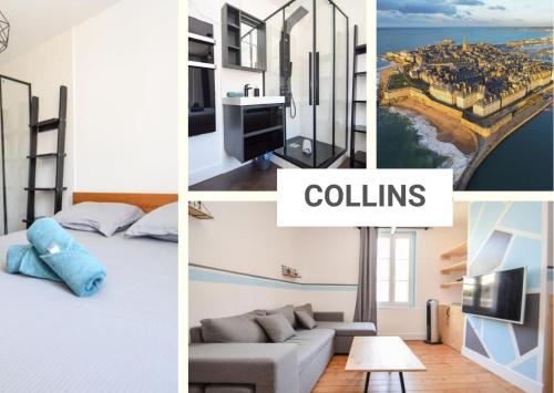 COLLINS Studio Saint Malo intra muros 2 pers WIFI