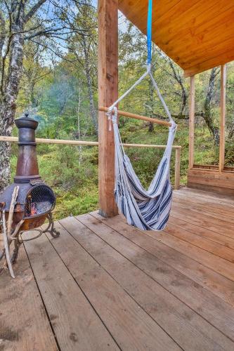 Erkély/terasz, Finest Retreats - Cosagach Falls Cabin in Aigas