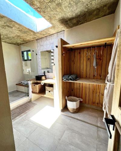 Bathroom, CASAS LEON Casita de playa #2 in El Frances