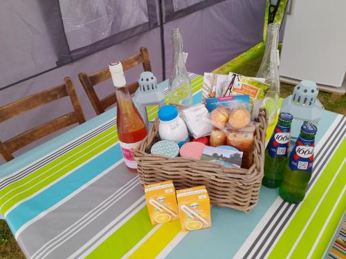 Ēdiens un dzērieni, Bellevues Glamping and Camping in Sousmoulins